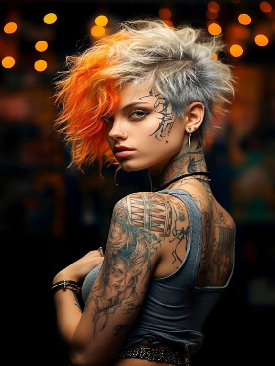 Produktbild: CALVENDO Puzzle Tattoos | 1000 Teile Lege-Gr&ouml;&szlig;e 64x48cm Foto-Puzzle f&uuml;r gl&uuml;ckliche Stunden