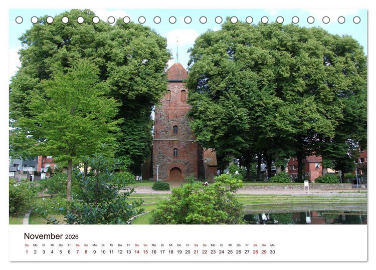 Produktbild: Bad Schwartau (Tischkalender 2026 DIN A5 quer), CALVENDO Monatskalender