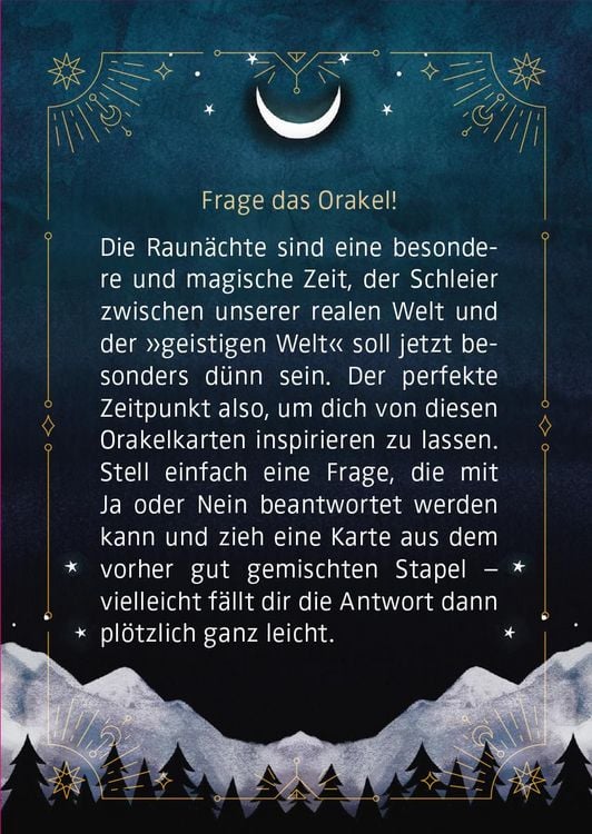 Produktbild: Das magische Raunacht-Orakel