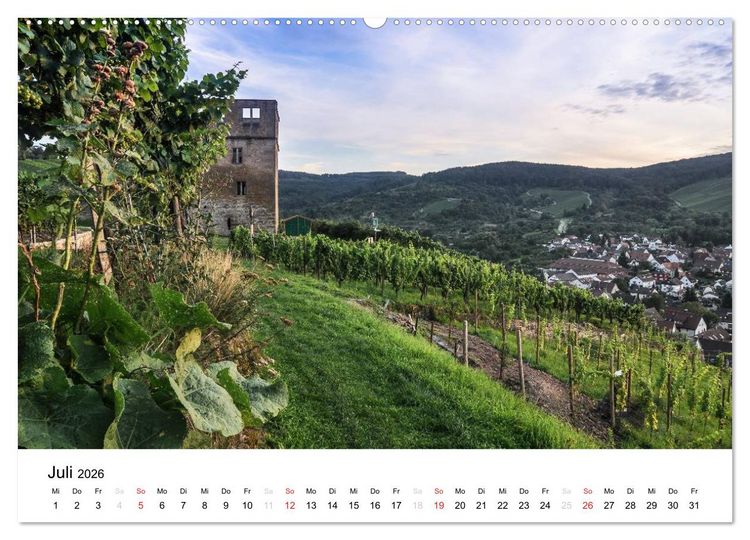 Produktbild: Impressionen aus Kernen im Remstal (hochwertiger Premium Wandkalender 2026 DIN A2 quer), Kunstdruck in Hochglanz