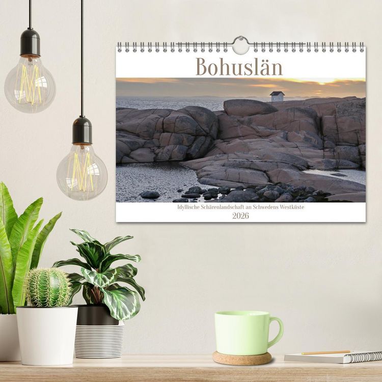 Produktbild: Bohusl&auml;n - Idyllische Sch&auml;renlandschaft an Schwedens Westk&uuml;ste (Wandkalender 2026 DIN A4 quer), CALVENDO Monatskalender