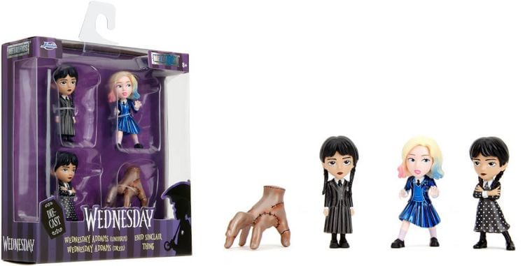 Produktbild: Wednesday 4-Pack Figures 2,5"