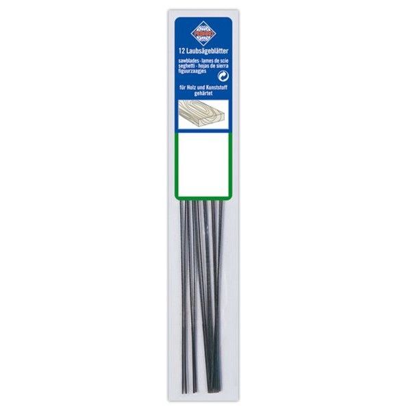 Produktbild: PEBARO 130-1 - Laubs&auml;gebl&auml;tter f&uuml;r Holz und Kunststoff, Standard Qualit&auml;t, St&auml;rke 1, 12 St&uuml;ck