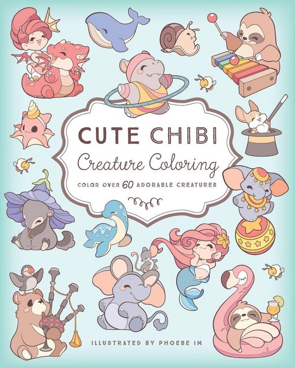 Produktbild: Cute Chibi Creature Coloring