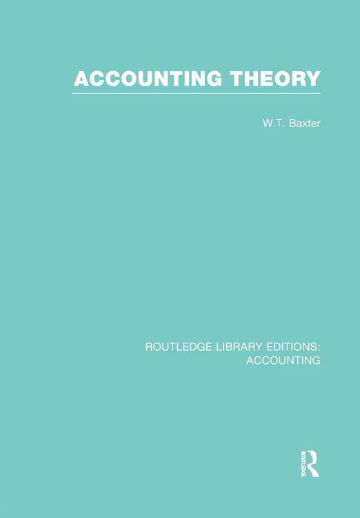 Produktbild: Accounting Theory