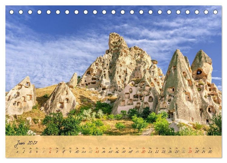 Produktbild: Faszination T&uuml;rkei. Traumhafte Landschaften und antike Sch&auml;tze. Reisekalender (Tischkalender 2027 DIN A5 quer), CALVENDO Monatskalender