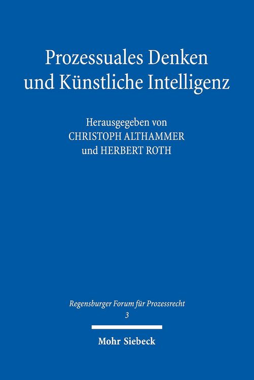 Produktbild: Prozessuales Denken und K&uuml;nstliche Intelligenz