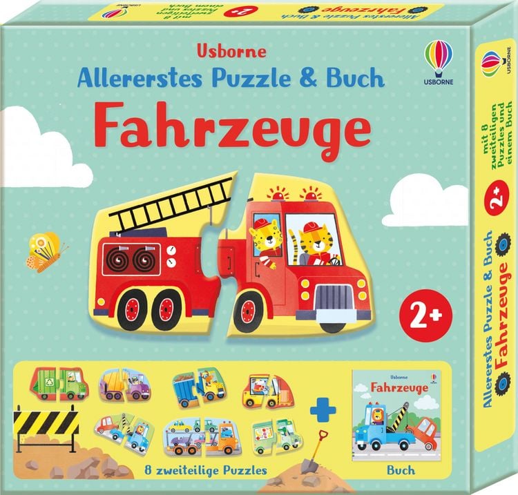 Produktbild: Allererstes Puzzle & Buch: Fahrzeuge