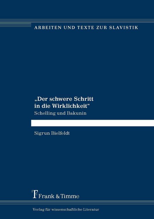 Produktbild: 'Der schwere Schritt in die Wirklichkeit'