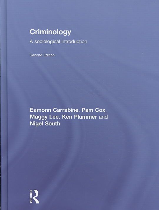 Produktbild: Criminology: A Sociological Introduction, 2nd Edn.