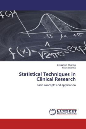 Produktbild: Sharma, D: Statistical Techniques in Clinical Research
