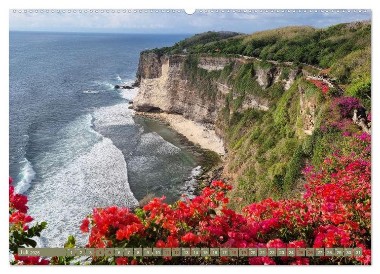 Produktbild: Bali - G&ouml;tterinsel (Wandkalender 2026 DIN A2 quer), CALVENDO Monatskalender