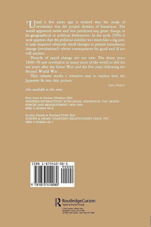 Produktbild: War, Revolution and Japan