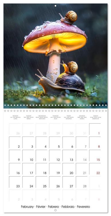 Produktbild: WILDLIFE IN THE ENCHANTED FOREST (Wall Calendar 2026 12 &times; 12 Inch) CALVENDO 12 Month Wall Calendar
