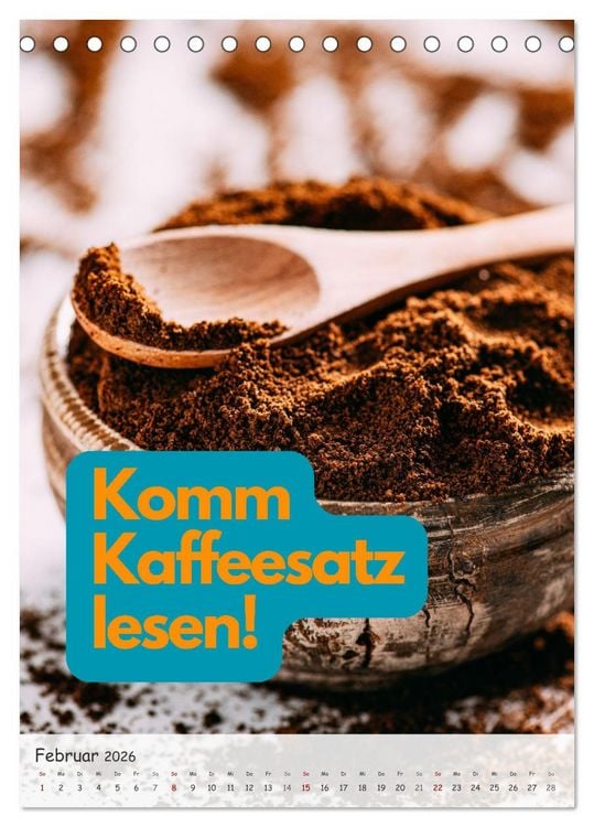 Produktbild: Tanz um den hei&szlig;en Brei! (Tischkalender 2026 DIN A5 hoch), CALVENDO Monatskalender