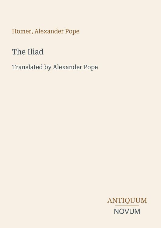 Produktbild: The Iliad