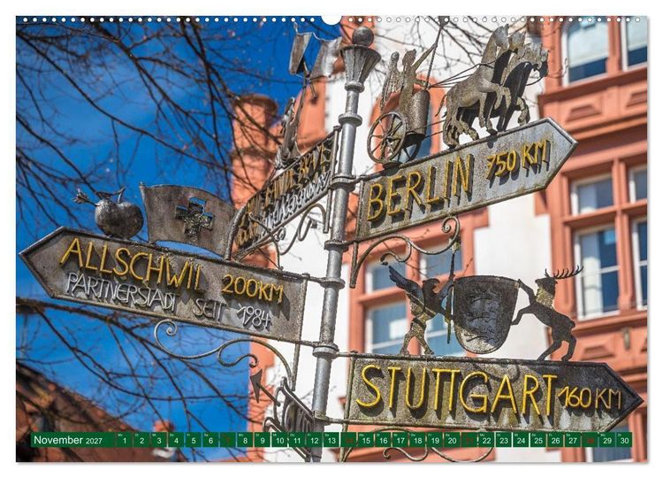 Produktbild: Pfullendorf - die Perle im Linzgau (Wandkalender 2027 DIN A2 quer), CALVENDO Monatskalender