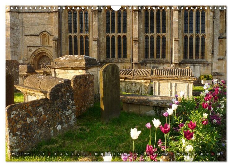 Produktbild: Malerische Cotswolds (Wandkalender 2026 DIN A3 quer), CALVENDO Monatskalender