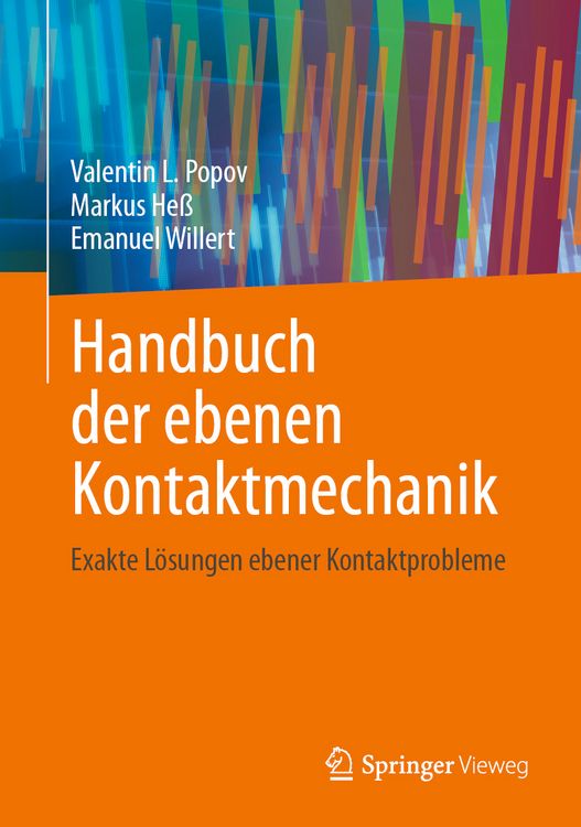 Produktbild: Handbuch der ebenen Kontaktmechanik