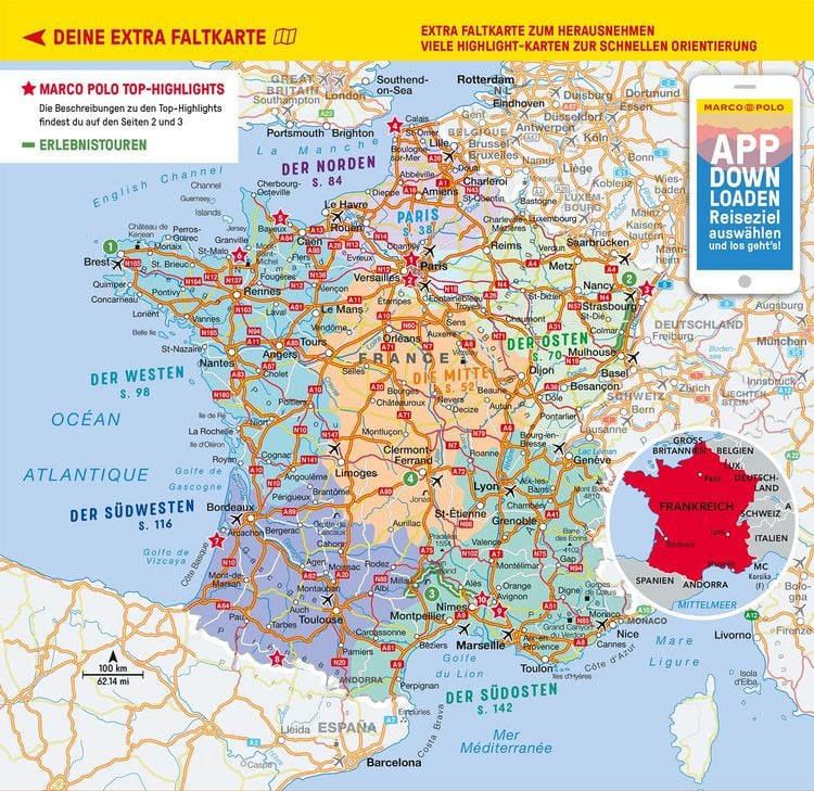 Produktbild: MARCO POLO Reisef&uuml;hrer Frankreich