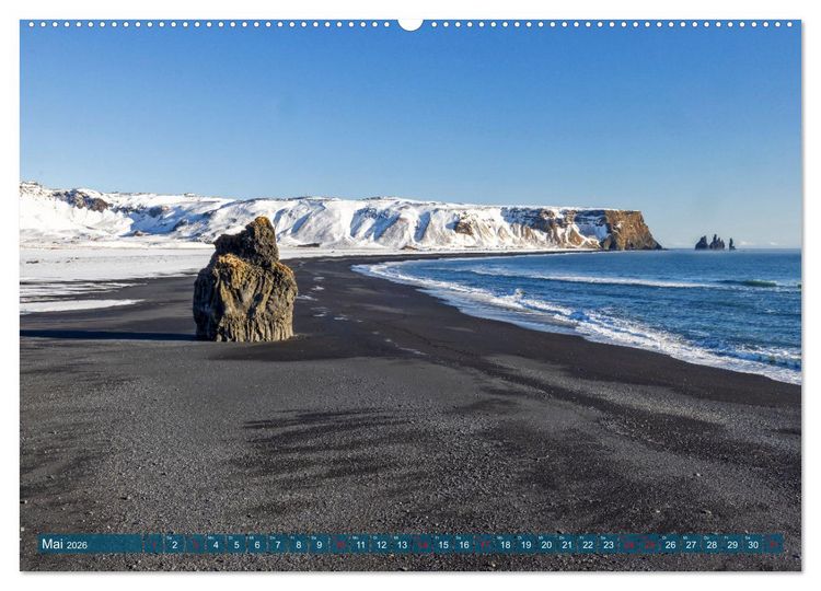 Produktbild: Island - Reise in eine andere Welt (Wandkalender 2026 DIN A2 quer), CALVENDO Monatskalender