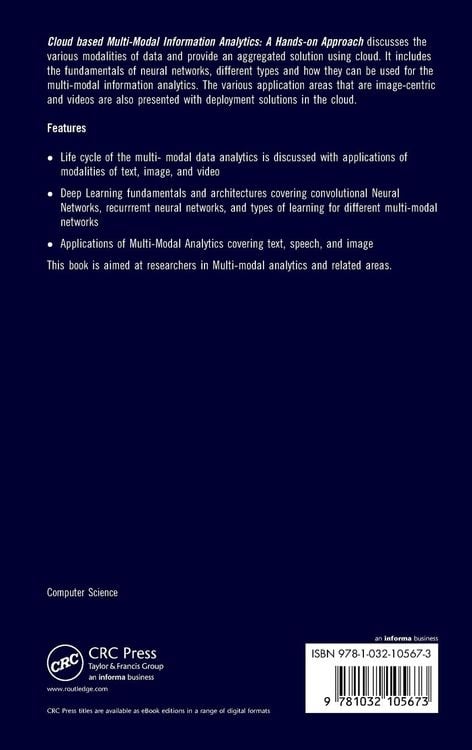 Produktbild: Cloud-based Multi-Modal Information Analytics