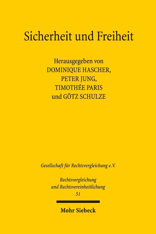 Produktbild: Sicherheit und Freiheit