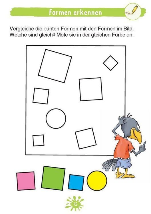 Produktbild: Mein superdicker Kindergartenblock mit Rabe Linus