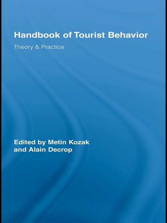 Produktbild: Handbook of Tourist Behavior