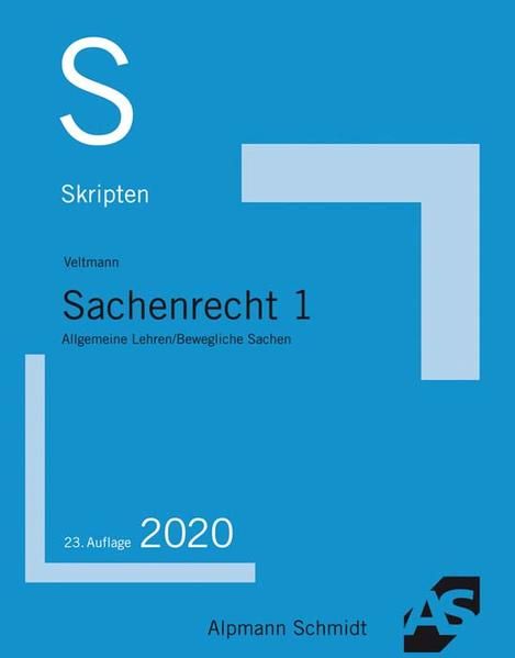 Produktbild: Veltmann, T: Skript Sachenrecht 1