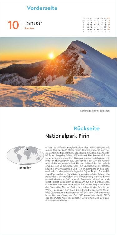 Produktbild: Farben der Erde - KUNTH 365-Tage-Abrei&szlig;kalender 2027