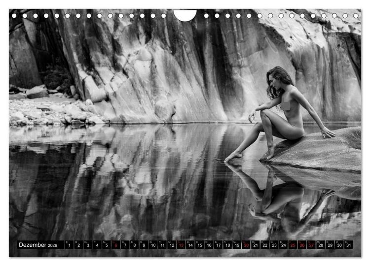 Produktbild: Akt im Tessin (Wandkalender 2026 DIN A4 quer), CALVENDO Monatskalender