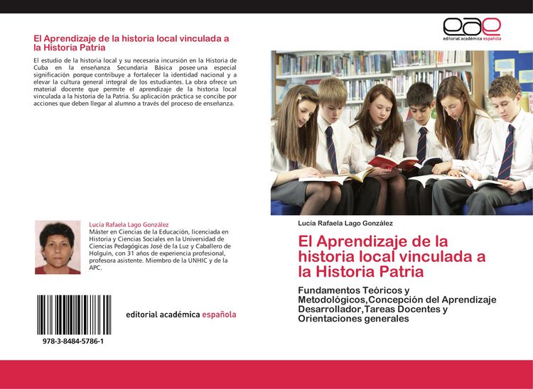 Produktbild: El Aprendizaje de la historia local vinculada a la Historia Patria