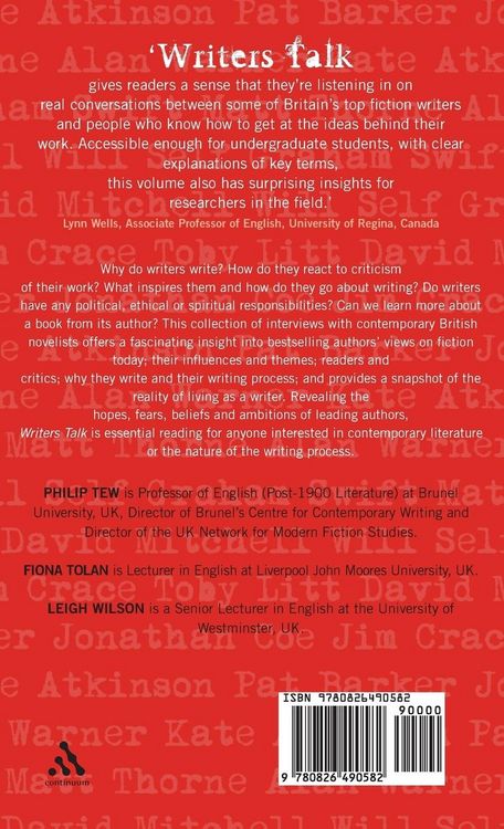 Produktbild: Writers Talk