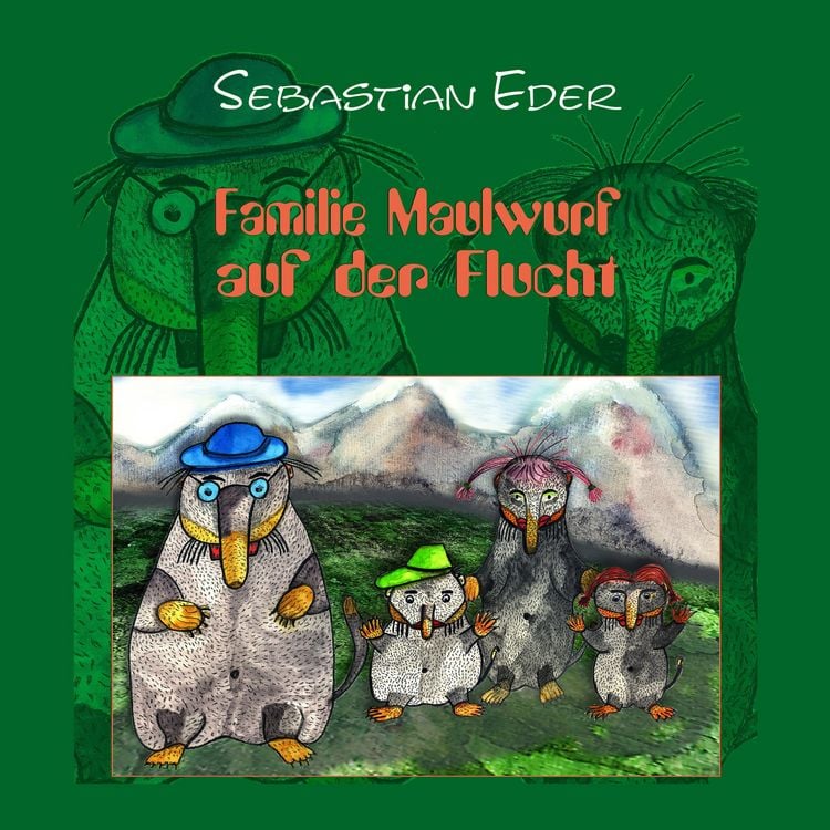 Produktbild: Familie Maulwurf auf der Flucht