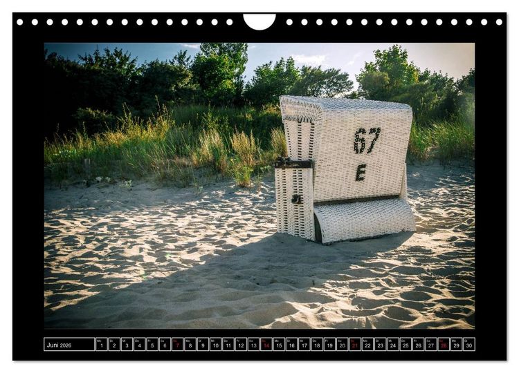 Produktbild: Usedom - Tr&auml;ume einer Insel (Wandkalender 2026 DIN A4 quer), CALVENDO Monatskalender