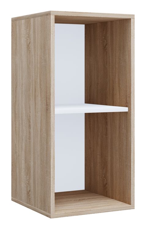 Produktbild: Holz B&uuml;ro Regal B&uuml;cher Ordner Aktenregal Lona l 2f