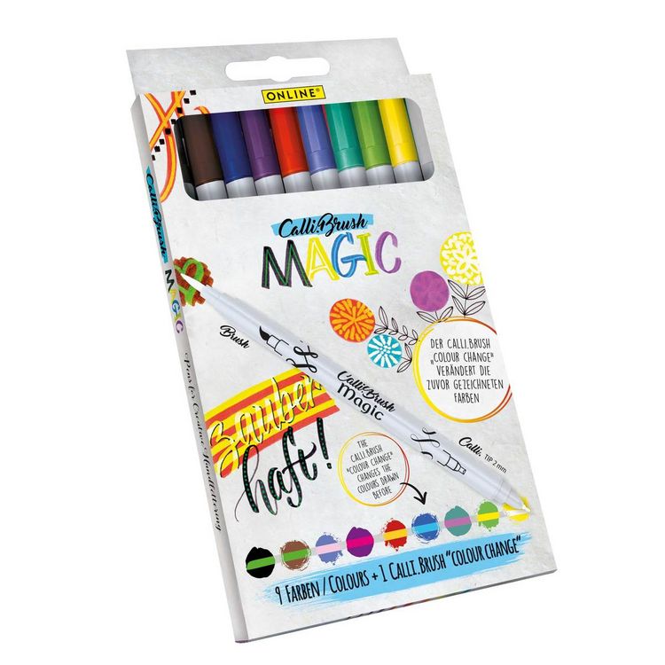 Produktbild: ONLINE Pinselstifte Calli Brush Magic Set Kartonetui