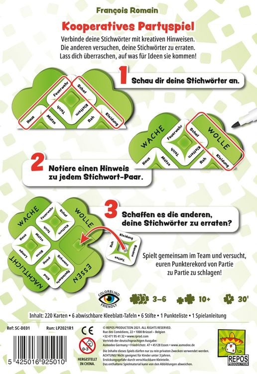 Produktbild: Asmodee RPOD0028 - So Kleever, Familienspiel, Partyspiel