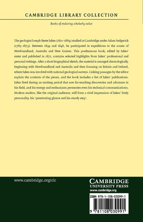 Produktbild: Letters and Extracts from the Addresses and Occasional Writings of J. Beete Jukes, M.A., F.R.S., F.G.S.