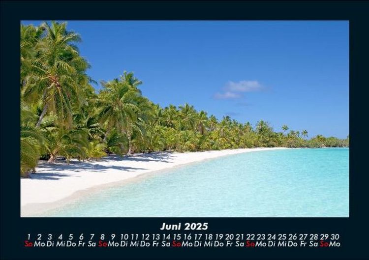 Produktbild: Str&auml;nde der Welt 2025 Fotokalender DIN A5