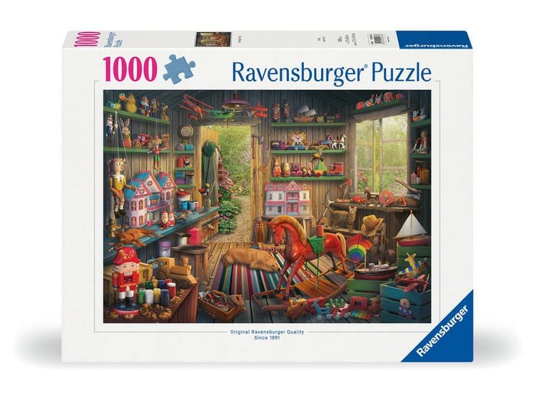 Produktbild: Erwachsenenpuzzle 1000 Teile - Spielzeug von damals