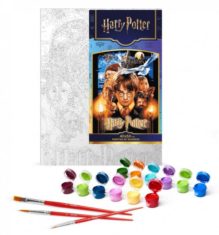 Produktbild: Harry Potter: Poster mit Metallicfarben 40x50 cm
