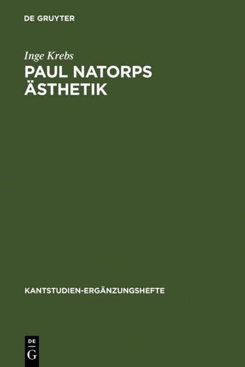 Produktbild: Paul Natorps &Auml;sthetik