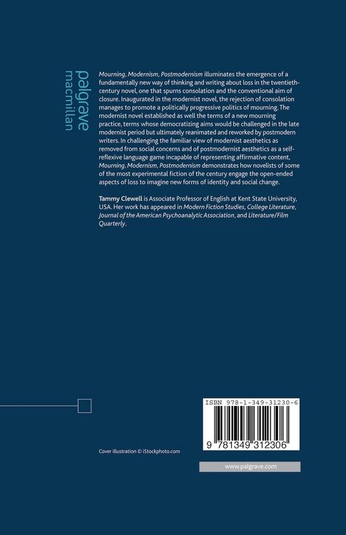 Produktbild: Mourning, Modernism, Postmodernism