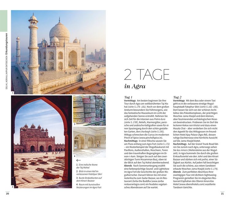 Produktbild: Vis-&agrave;-Vis Reisef&uuml;hrer Delhi, Agra & Jaipur