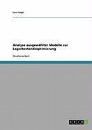 Produktbild: Analyse ausgew&auml;hlter Modelle zur Lagerbestandsoptimierung