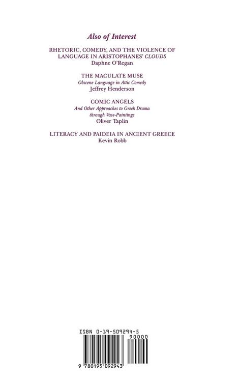 Produktbild: Greek Comedy and Ideology