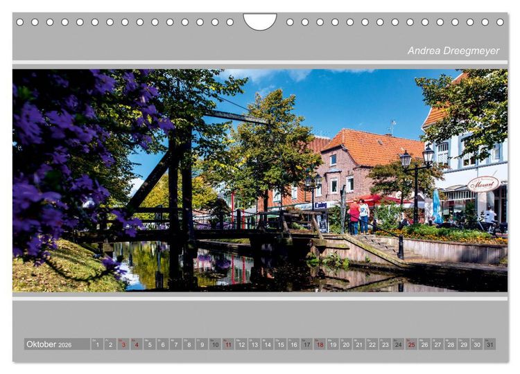 Produktbild: Papenburg-Panorama (Wandkalender 2026 DIN A4 quer), CALVENDO Monatskalender