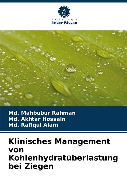 Produktbild: Klinisches Management von Kohlenhydrat&uuml;berlastung bei Ziegen